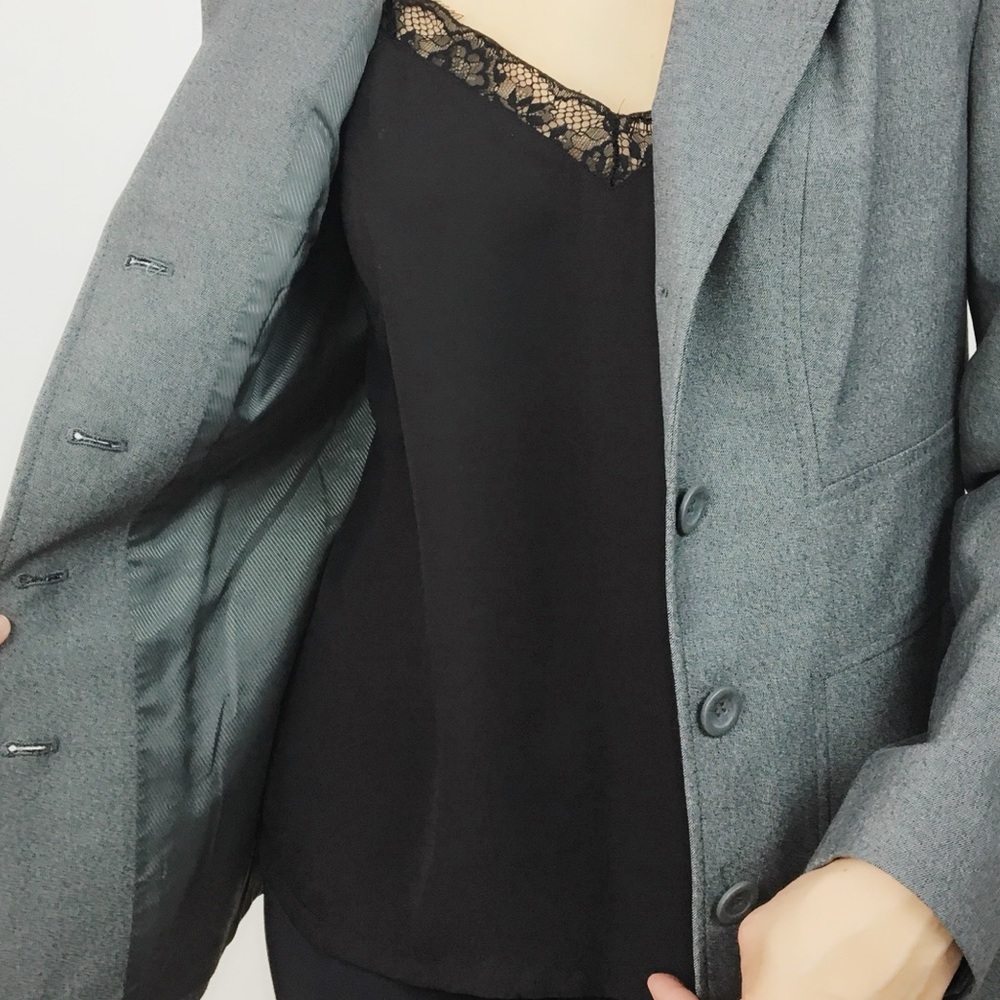 THE LIMITED GRAY BLAZER JACKET - Picture 5 of 8